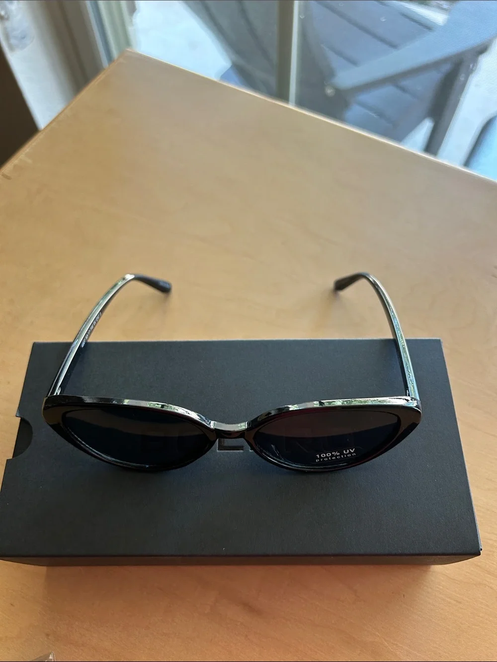 Womens retro slim cat eye sunglasses